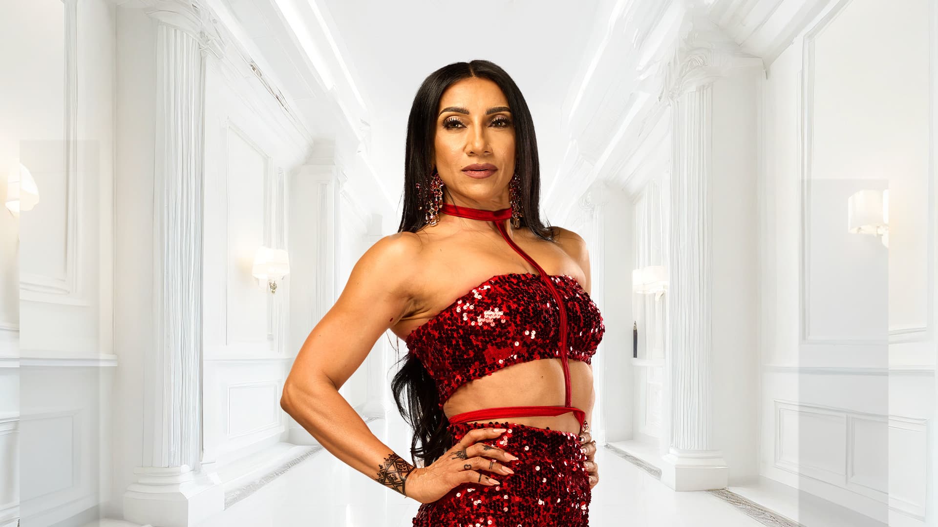 Farah Esmail on The Real Housewives of Nairobi S2 on Showmax
