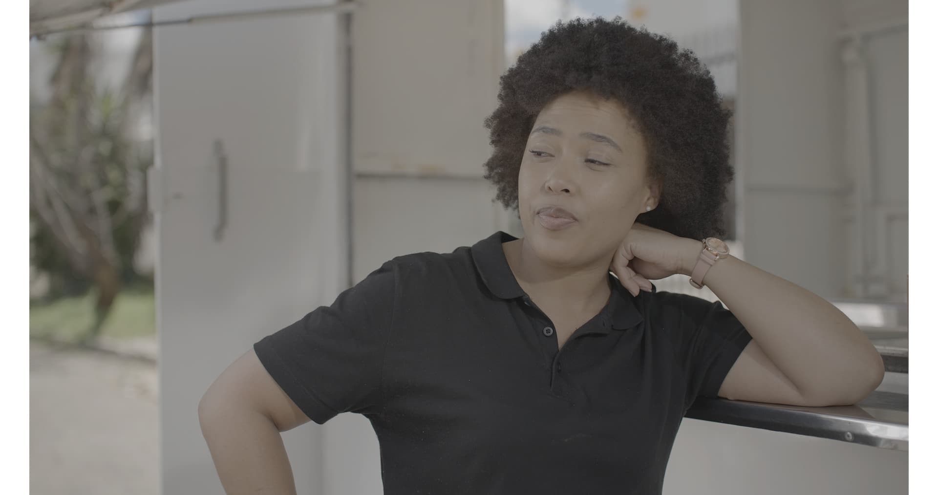 Simphiwe Ngema as Zanele in The Winning Ticket on Showmax