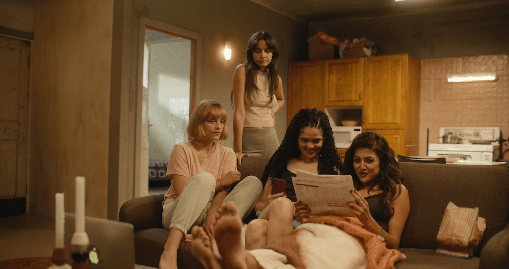 Kristen Raath, Celeste Loots, Beata Bena Green and Mienke Ehlers in Wyfie, coming to Showmax