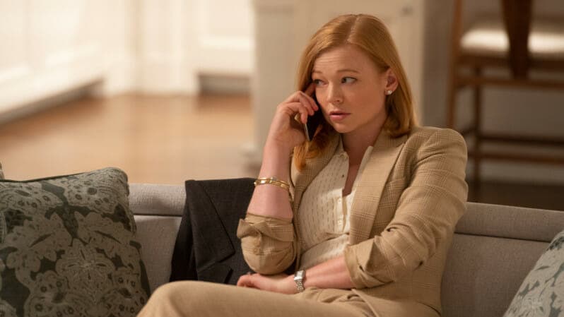 Sarah Snook plays Siobhan, aka Shiv in Succession