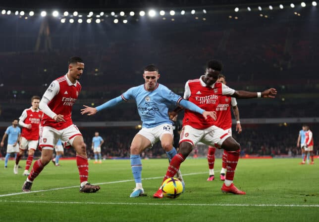 Arsenal FC v Manchester City - Premier League streaming live on Showmax Pro