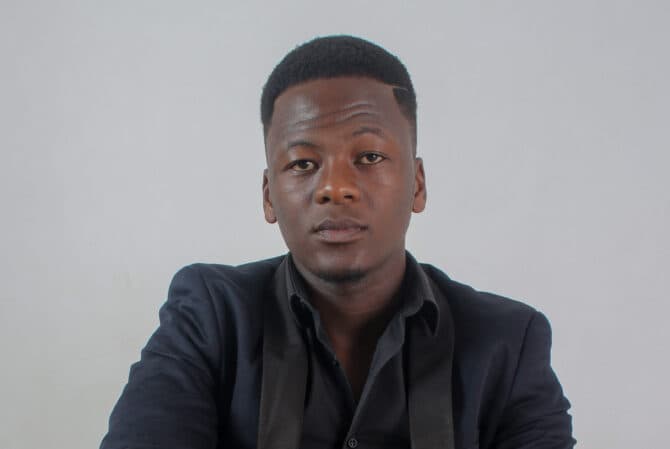 Thembekile Komani plays Sizwe in Thato Ya Modimo