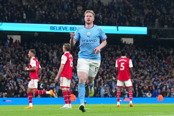 Arsenal vs Man City: The twists and turns of the Premier League title race