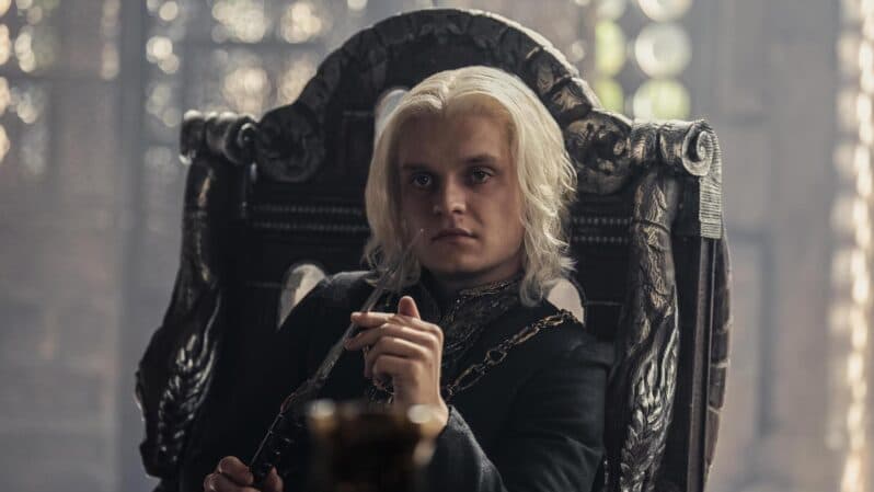 King Aegon Targaryen II in House of the Dragon S2 on Showmax