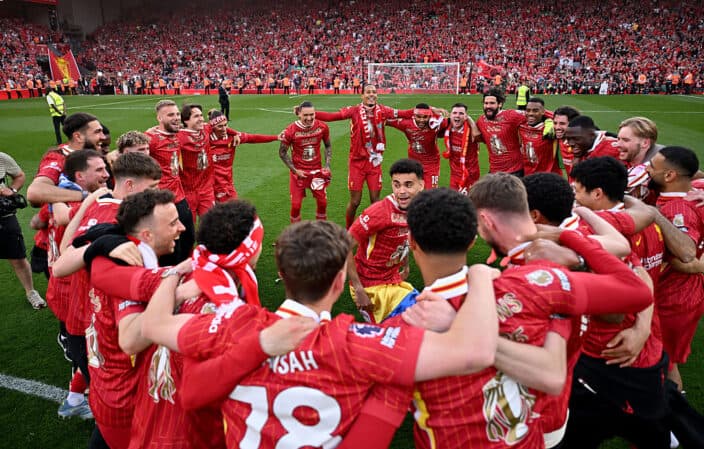 Catch all of LFC's Premier League games live on Showmax PL.