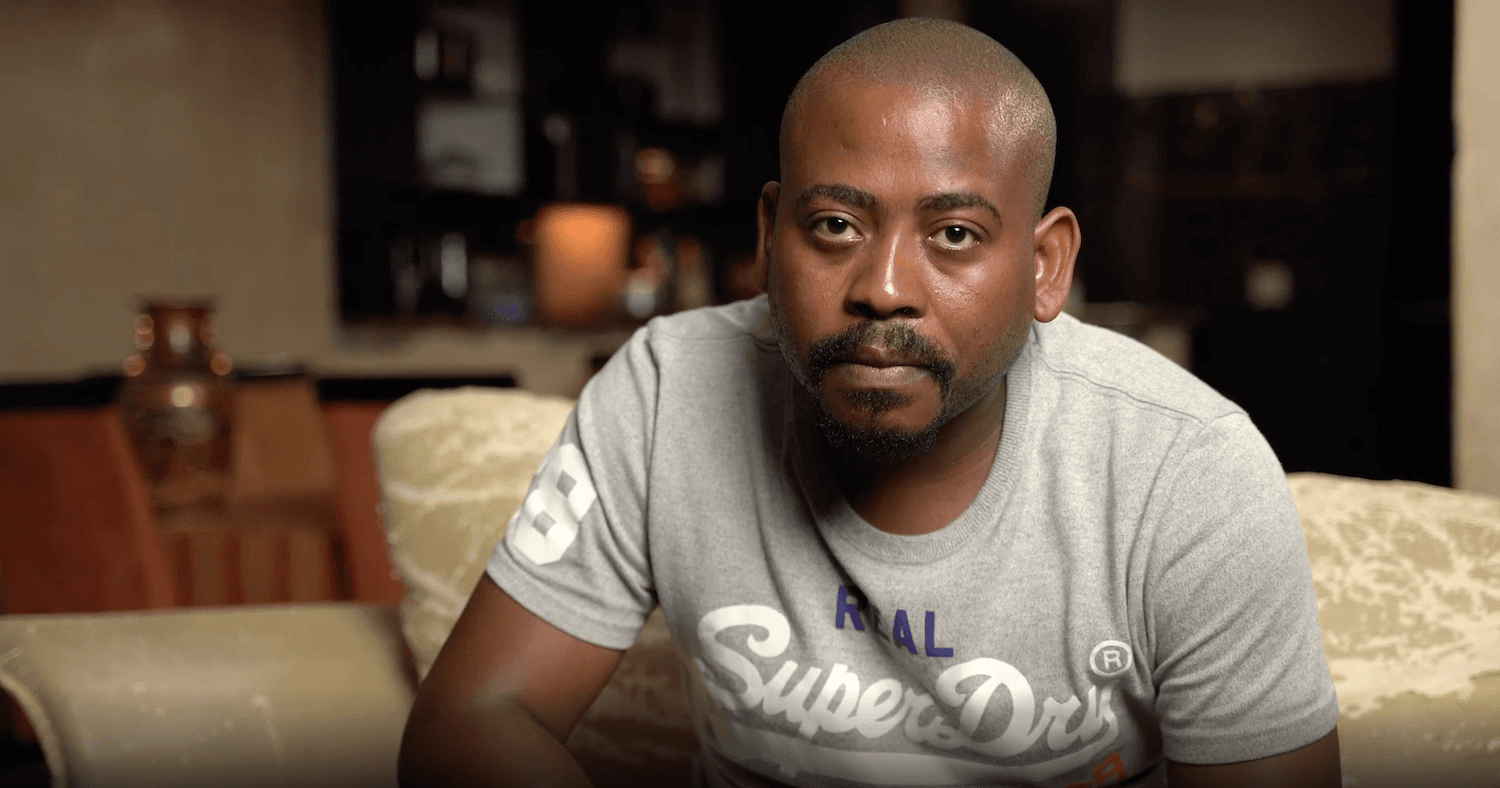 Tshepang Habedi, brother of Flabba, in Imibuzo on Showmax