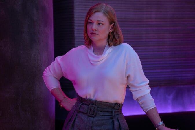 Sarah Snook in Succession Season 4 on Showmax