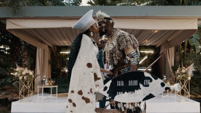 Kwanele and Sihle tie the knot in Outlaws