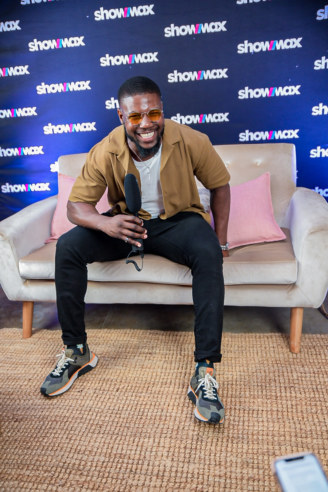 Mnqobi Kunene at the exclusive screening of Outlaws