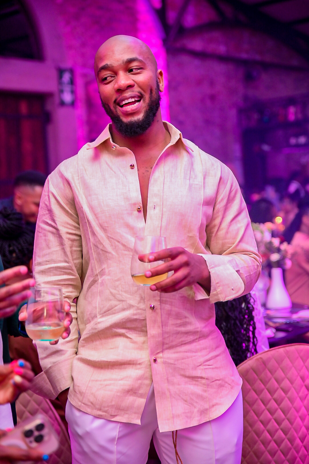 Thembinkosi Mthembu at the exclusive screening of Outlaws